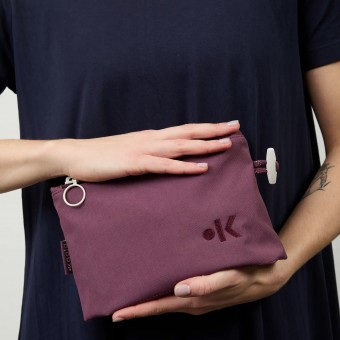 Tuula Pouch I Kosmetiktasche I kaala I plum