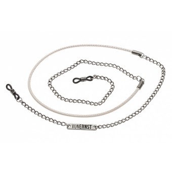 VONERNST Leder-Brillenkette Oval