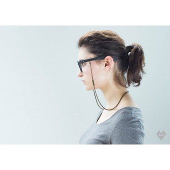 VONERNST Venezianer Brillenkette Antik-Messing