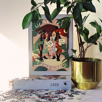 Das Puzzle Kollektiv - Limited Edition "We Are In The Same World" 1000 Teile 