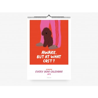 typealive / Wandkalender DIN A4 / Petisfaction "Dogs" No. 3