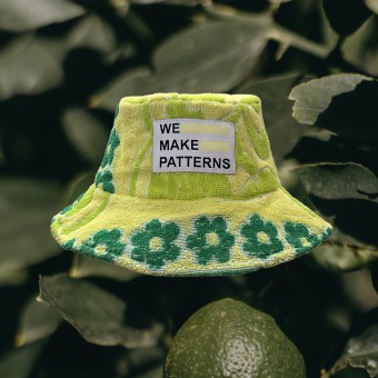 We Make Patterns - Towel Bucket Hat Green