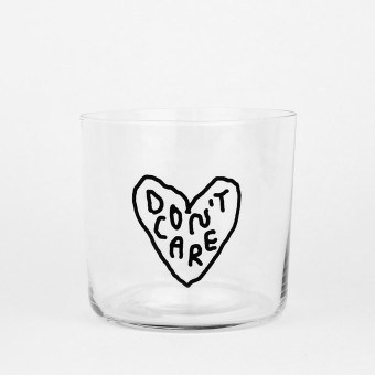 Don't Care Glas – yahya studio, johanna schwarzer
