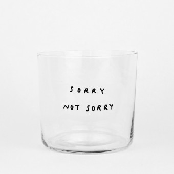 SORRY NOT SORRY Glas – yahya studio, johanna schwarzer