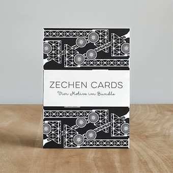Zechen Cards / Vier Motive im Bundle