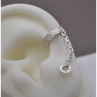 Earcuff "Verbunden" aus Silber von DOPPELLUDWIG