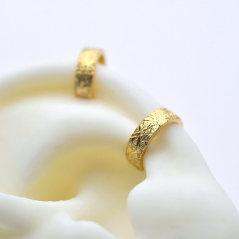 Earcuff "Flimmernd" aus Silber von DOPPELLUDWIG