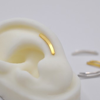 Earclimber "Gewandert" aus Silber von DOPPELLUDWIG