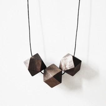 nahili KETTE geometric wood 