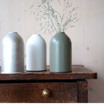 Kleine Upcycling Vase FIRE - werkvoll by Lena Peter