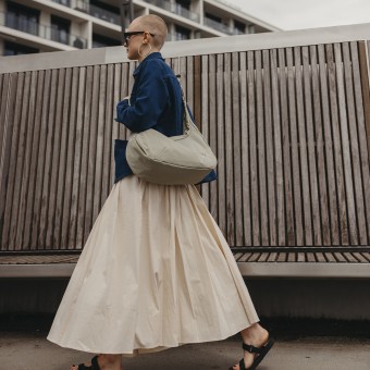 Onni I Moon Bag I kaala | pale olive