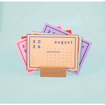 Postkartenkalender inkl. Kartenhalter / ab sofort / Frau Rippe