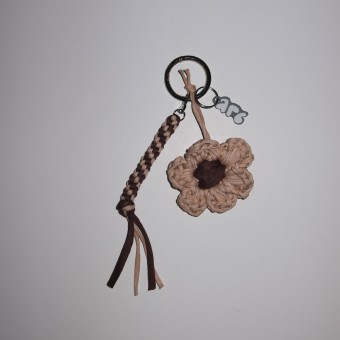 ARC BAG CHARM ALMOND