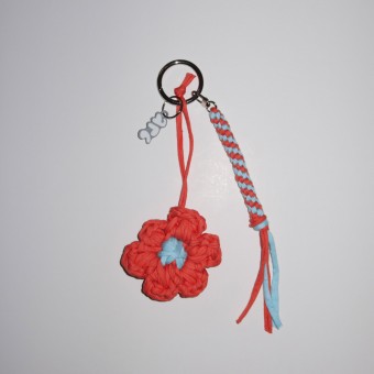 ARC BAG CHARM CORAL