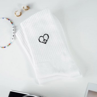 Socken love & peace - arrel