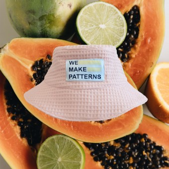We Make Patterns - Bucket Hat Peach