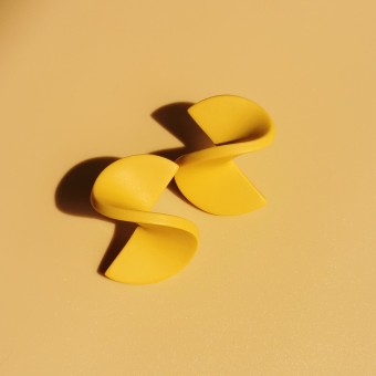 Gedreht | Statement-Ohrstecker | Santoclay
