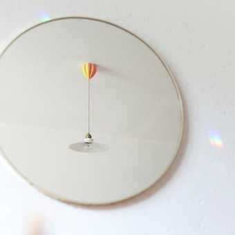 canopie® - Lampenbaldachin – Tulpe Duo Pink-Gelb