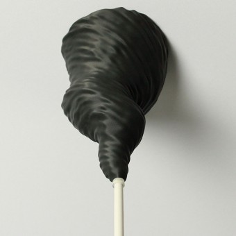 canopie® - Lampenbaldachin – Twister Mattschwarz