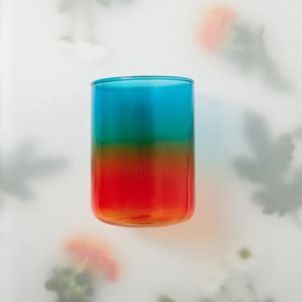 Blankstill Tumbler/Trinkglas "Clois" mit Farbverlauf (380 ml)