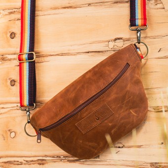Crossbody Slingbag - cognac/energy (Leder) -
Burning Love