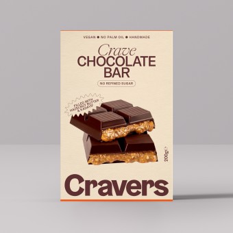 CRAVERS Crave Chocolate Bar 200g