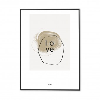 Daheim Sein – Poster love now
