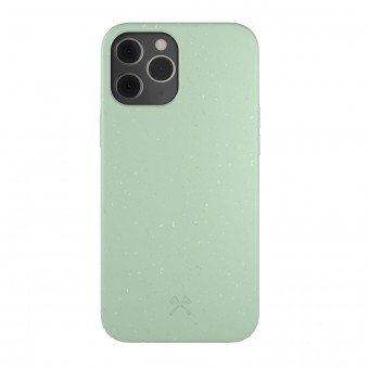 Woodcessoires – Nachhaltige iPhone Hülle aus Bio-Material für iPhone 12 / Mini / Pro / Pro Max (mintgrün)