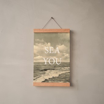 "sea you" Artprint DIN A4