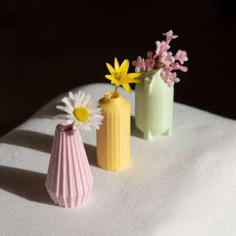 EveryOtherDay - Mini Vasen - The Tiny Three - Candy - 3er