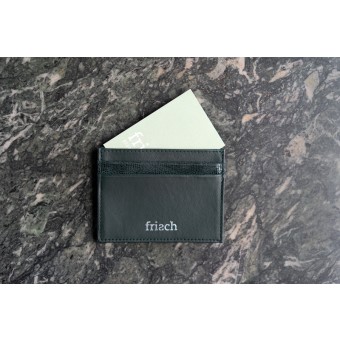 frisch Kartenetui aus fairem Leder