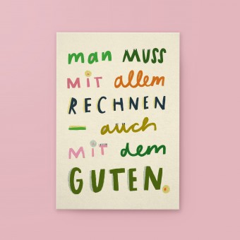 franzizo Postkarte »Das Gute«