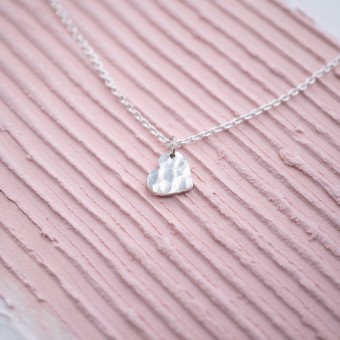 Herzanhänger Kette - Sterlingsilber - SchmuckvonVreni