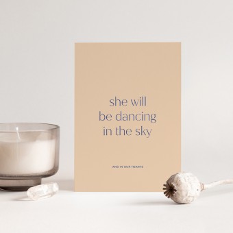 Dancing SHE | 3er Set Klappkarten inkl. Umschlag | heartfelt paper & co