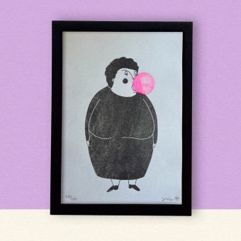 Hildegard Peculiar 1 A5 Risografie ✿ Jenne Grassmann
