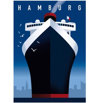 Human Empire Hamburg Hafen (Din A3)