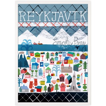 Human Empire Reykjavik Poster (50x70cm)