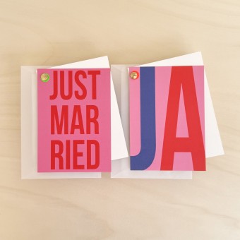 Kartenset Hochzeit von undschwestern