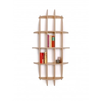 ellips design Wandregal Jive aus Multiplex