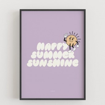 SUMMER SUNSHINE Poster - ALMOST A BRAND