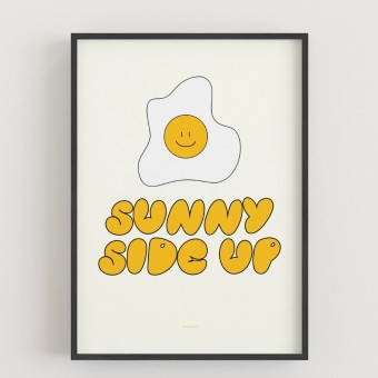 SUNNY SIDE UP Poster - ALMOST A BRAND