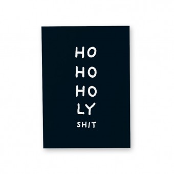KARTE CHRISTMAS – Ho Ho Holy Shit – Studio Schön®
