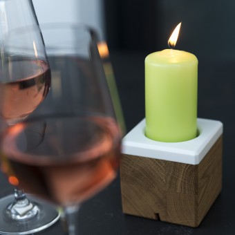 Kerzenständer kandelo | Kerzenhalter | Kerzenleuchter | Hochzeitsdeko | Holzbutiq