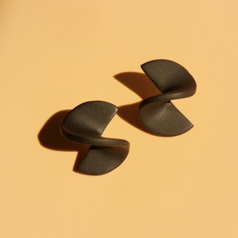 Statement-Ohrstecker | 24K vergoldet | Santoclay