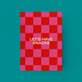 MAMF® "Let's Have Snacks" Postkarte