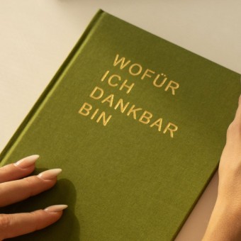 The Life Barn Dankbarkeitstagebuch "Wofür Ich Dankbar Bin" grün