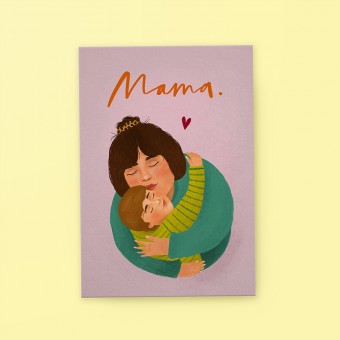 franzizo Postkarte »Mama«