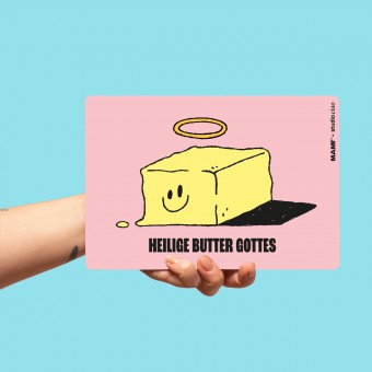 MAMF® "Heilige Butter Gottes" Frühstücksbrettchen by studio ciao