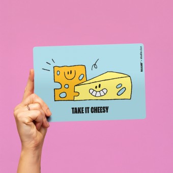 MAMF® "Take It Cheesy" Frühstücksbrettchen by studio ciao