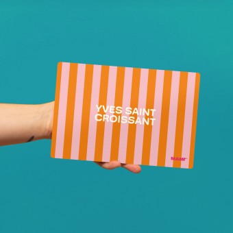 MAMF® "Yves Saint Croissant" Frühstücksbrettchen